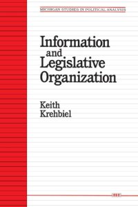 cover of the book Information and Legislative Organization