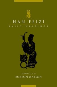 cover of the book Han Feizi: Basic Writings