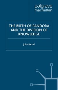 cover of the book The Birth of Pandora and the Division of Knowledge