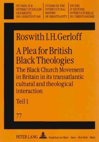 cover of the book A Plea for British Black Theologies