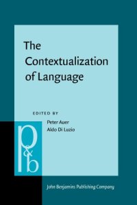 cover of the book The Contextualization of Language
