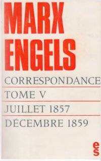 cover of the book Correspondance, tome 5: 1857-1859