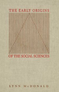 cover of the book The Early Origins of the Social Sciences