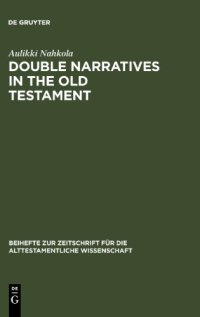 cover of the book Double Narratives in the Old Testament: The Foundations of Method in Biblical Criticism