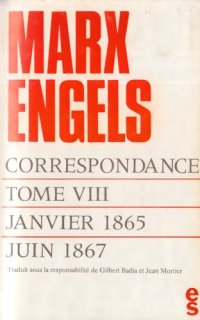 cover of the book Correspondance, tome 8: 1865-1867