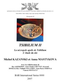 cover of the book Tsibilium II: La necropole apsile de Tsibilium