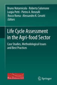 cover of the book Life Cycle Assessment in the Agri-food Sector: Case Studies, Methodological Issues and Best Practices