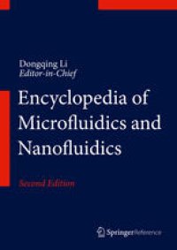 cover of the book Encyclopedia of Microfluidics and Nanofluidics