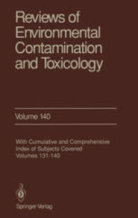 cover of the book Reviews of Environmental Contamination and Toxicology: Continuation of Residue Reviews