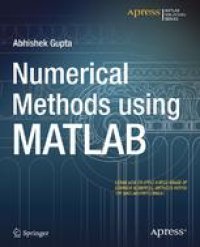 cover of the book Numerical Methods using MATLAB