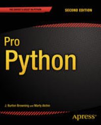 cover of the book Pro Python: Second Edition