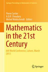 cover of the book Mathematics in the 21st Century: 6th World Conference, Lahore, March 2013