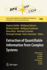 cover of the book Extraction of Quantifiable Information from Complex Systems