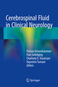 cover of the book Cerebrospinal Fluid in Clinical Neurology