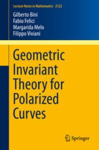 cover of the book Geometric Invariant Theory for Polarized Curves