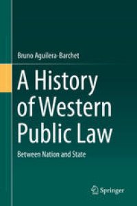 cover of the book A History of Western Public Law: Between Nation and State