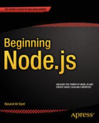 cover of the book Beginning Node.js