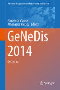 cover of the book GeNeDis 2014: Geriatrics