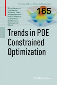 cover of the book Trends in PDE Constrained Optimization