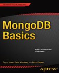 cover of the book MongoDB Basics