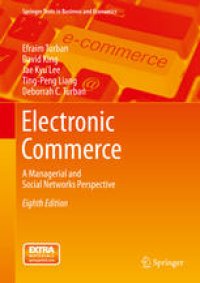 cover of the book Electronic Commerce: A Managerial and Social Networks Perspective