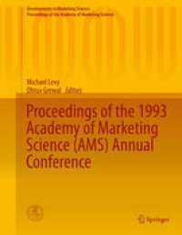 cover of the book Proceedings of the 1993 Academy of Marketing Science (AMS) Annual Conference