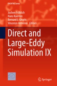 cover of the book Direct and Large-Eddy Simulation IX