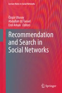 cover of the book Recommendation and Search in Social Networks