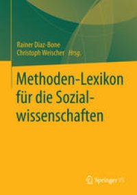 cover of the book Methoden-Lexikon für die Sozialwissenschaften