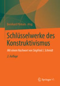 cover of the book Schlüsselwerke des Konstruktivismus