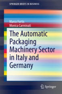 cover of the book The Automatic Packaging Machinery Sector in Italy and Germany