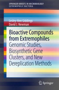 cover of the book Bioactive Compounds from Extremophiles: Genomic Studies, Biosynthetic Gene Clusters, and New Dereplication Methods