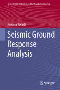 cover of the book Seismic Ground Response Analysis