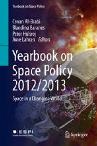 cover of the book Yearbook on Space Policy 2012/2013: Space in a Changing World