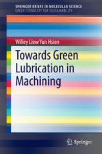 cover of the book Towards Green Lubrication in Machining