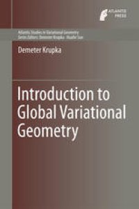 cover of the book Introduction to Global Variational Geometry