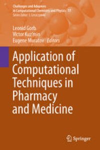 cover of the book Application of Computational Techniques in Pharmacy and Medicine