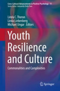 cover of the book Youth Resilience and Culture: Commonalities and Complexities