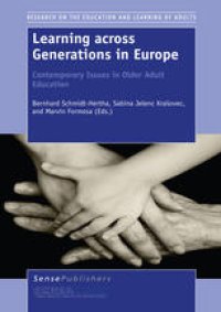 cover of the book Learning across Generations in Europe: Contemporary Issues in Older Adult Education