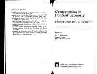 cover of the book Controversies Political Economy: Selected Essays of G.C. Harcourt