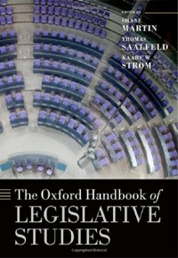 cover of the book The Oxford Handbook of Legislative Studies