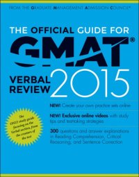 cover of the book The Official Guide for GMAT Verbal Review 2015