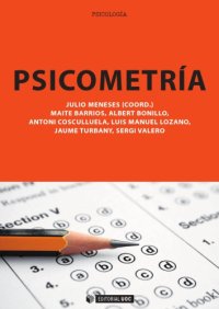 cover of the book Psicometría