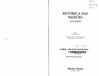 cover of the book Retórica das paixões