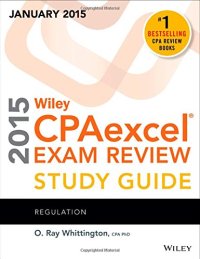 cover of the book Wiley CPAexcel Exam Review 2015 Study Guide (January): Regulation