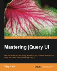 cover of the book Mastering jQuery UI