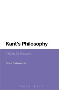 cover of the book Kant's Philosophy: A Study for Educators