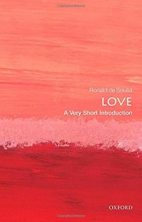 cover of the book Love: A Very Short Introduction