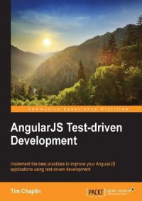 cover of the book AngularJS Test-driven Development