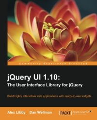 cover of the book jQuery UI 1.10: The User Interface Library for jQuery